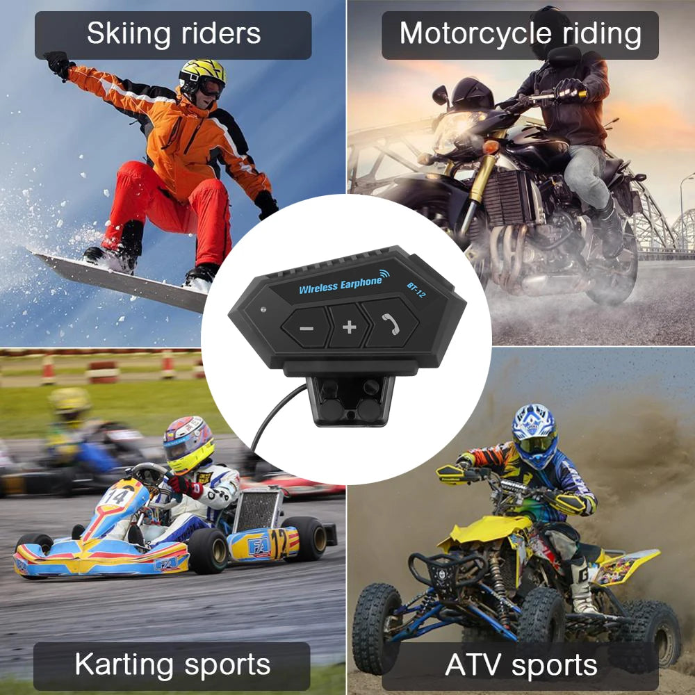 Motorcycle Helmet Bluetooth Headset - Peppeuk Ltd