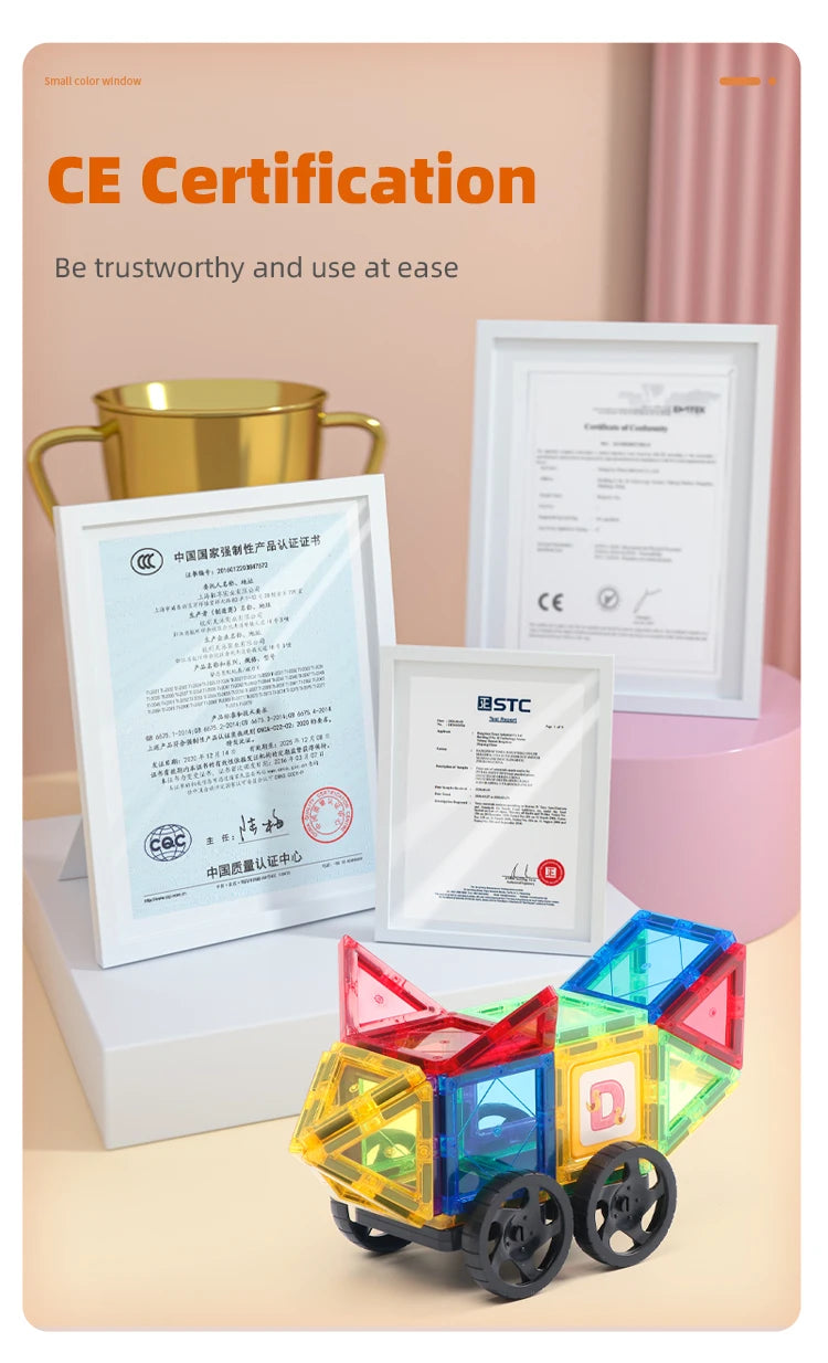 Magnetic Building Blocks