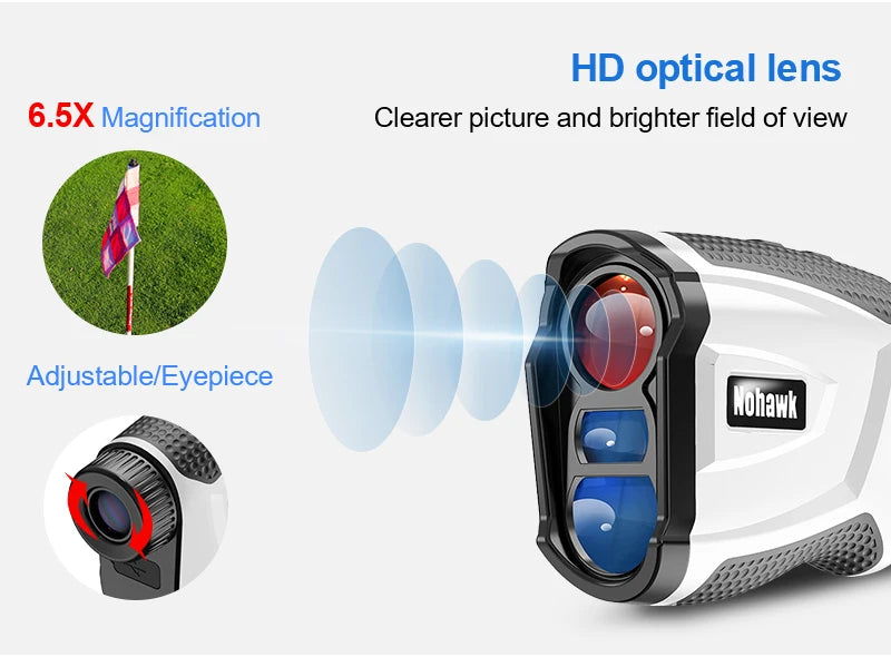 600 Meter Long Distance Rangefinder Golf Range Finder With Slope for Outdoor Sports