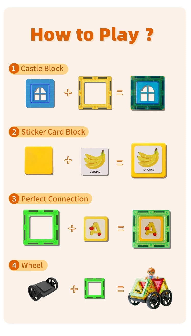 Magnetic Building Blocks