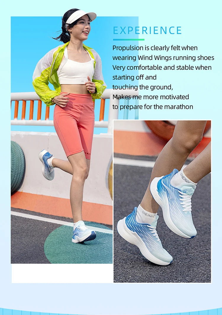 ONEMIX 2024 Air cushion Running Shoes Breathable Outdoor Sport Sneakers Lightweight Athletic Jogging Walking Shoes