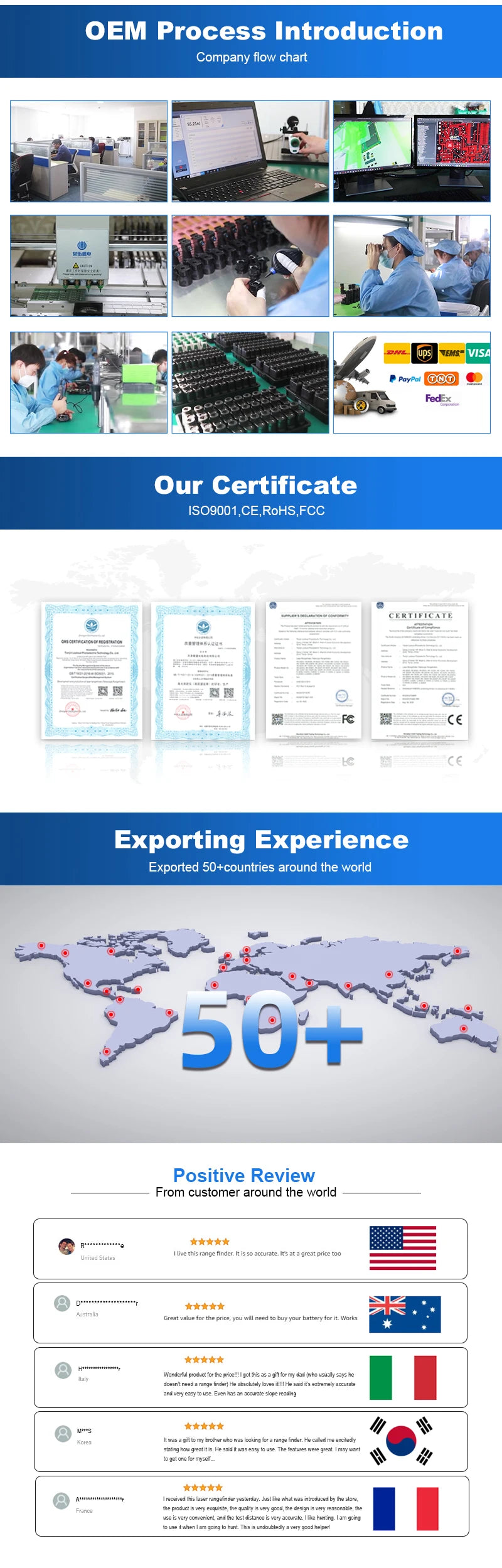 600 Meter Long Distance Rangefinder Golf Range Finder With Slope for Outdoor Sports