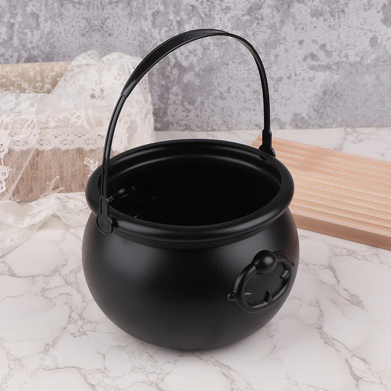 Large Wizard Witch Cauldron Decoration