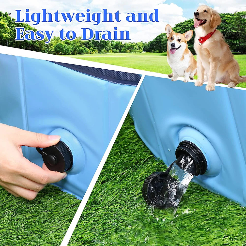 Foldable Pets & Kids Bath Swimming Pool