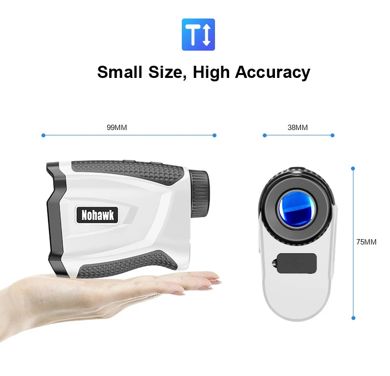 600 Meter Long Distance Rangefinder Golf Range Finder With Slope for Outdoor Sports
