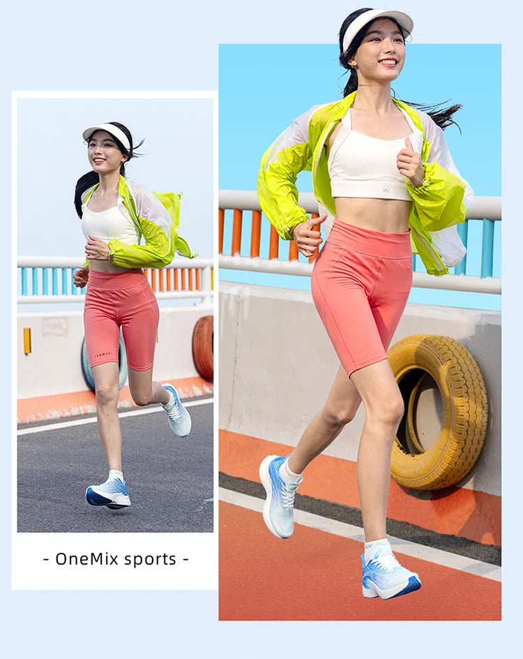 ONEMIX 2024 Air cushion Running Shoes Breathable Outdoor Sport Sneakers Lightweight Athletic Jogging Walking Shoes