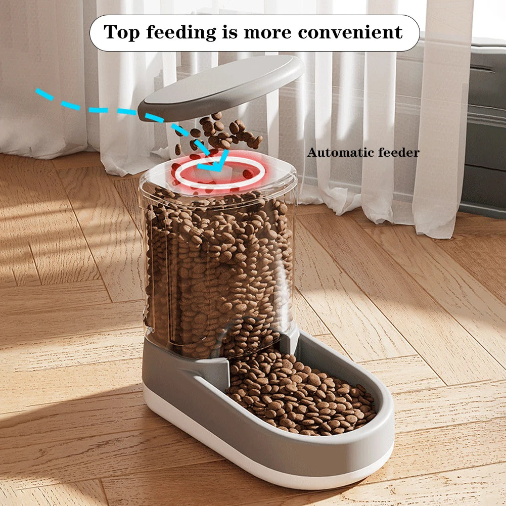 Automatic Dog & Cat Feeder & Water Dispenser