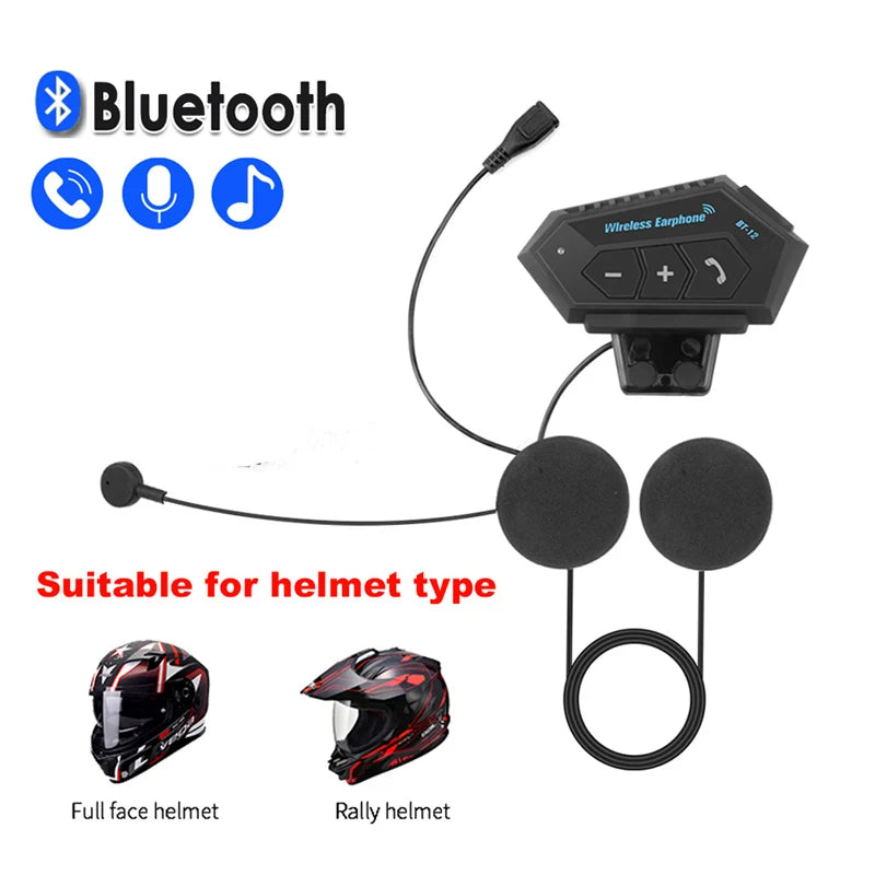 Motorcycle Helmet Bluetooth Headset - Peppeuk Ltd