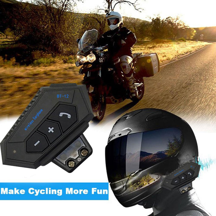 Motorcycle Helmet Bluetooth Headset - Peppeuk Ltd