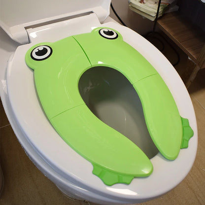 Baby Travel Folding Potty Seat toddler portable Toilet Training seat children urinal cushion children pot chair pad /mat