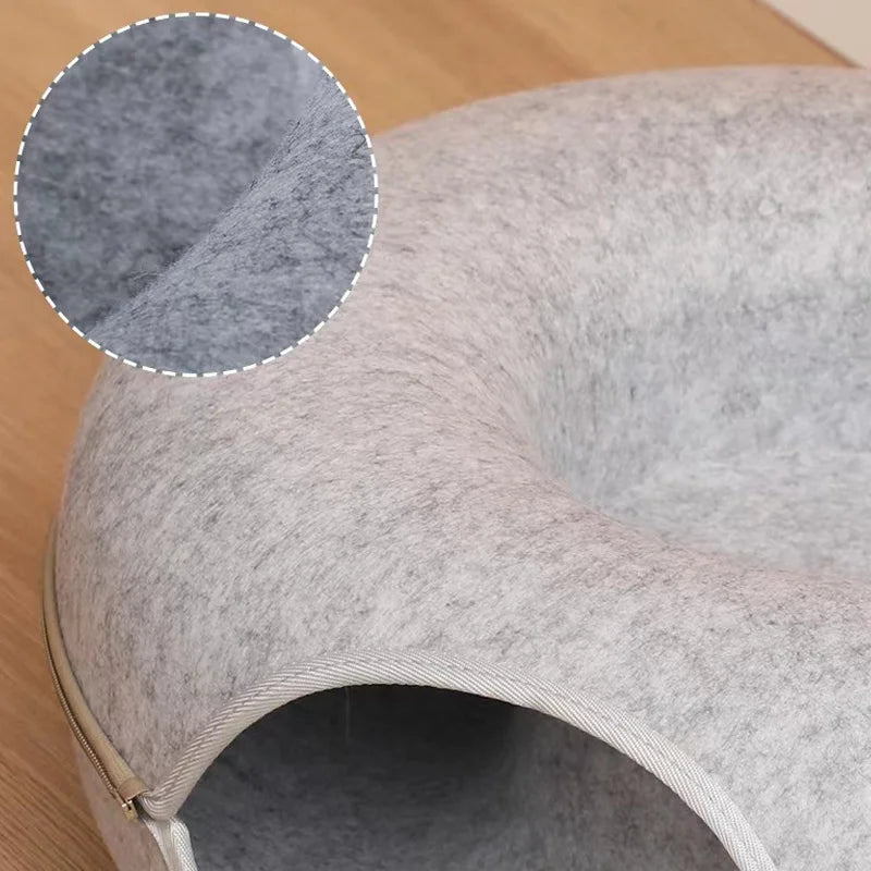 Cat Donut Tunnel Bed - Peppeuk Ltd