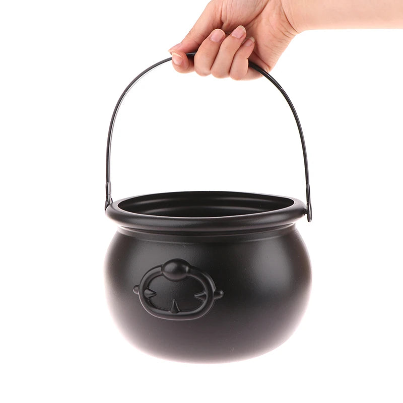 Large Wizard Witch Cauldron Decoration