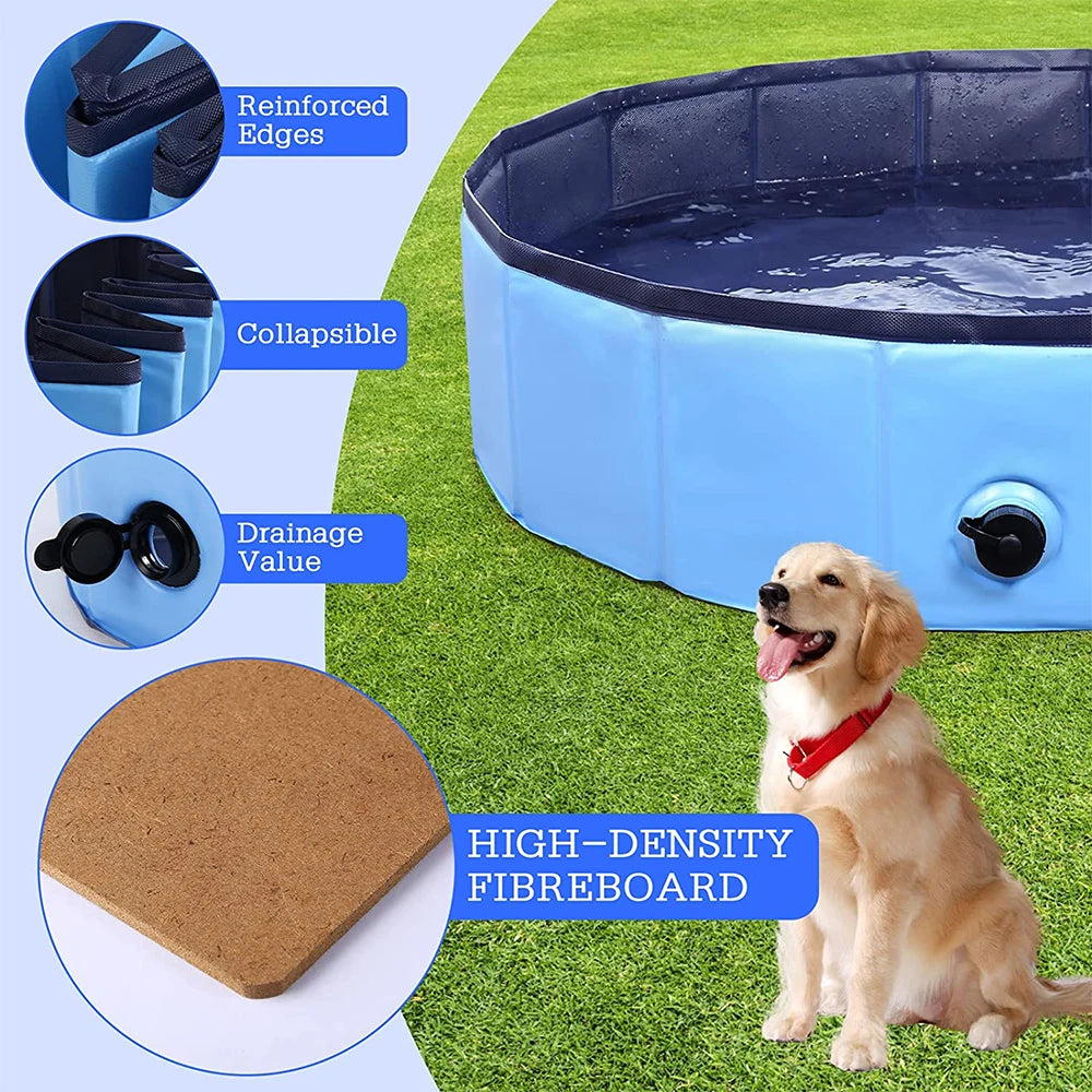 Foldable Pets & Kids Bath Swimming Pool