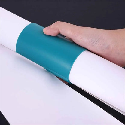 Gift Wrapping Paper Cutter Manual Corner Curler Gift Wrapping Paper Cutter Kraft Paper Knife Roll Sliding Wire Cutter