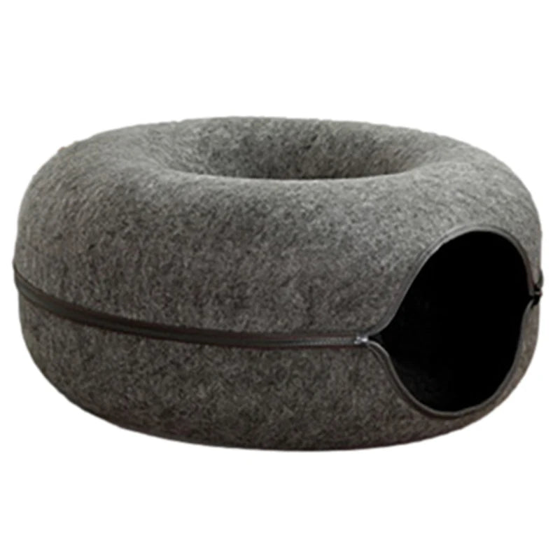 Cat Donut Tunnel Bed - Peppeuk Ltd