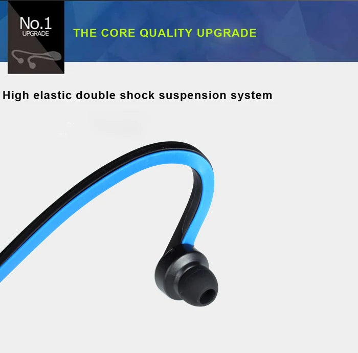 S9 Wireless Headphones Bluetooth Sport Music Stereo Earphones Microphone+Micro SD Card Slot