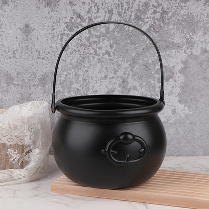 Large Wizard Witch Cauldron Decoration