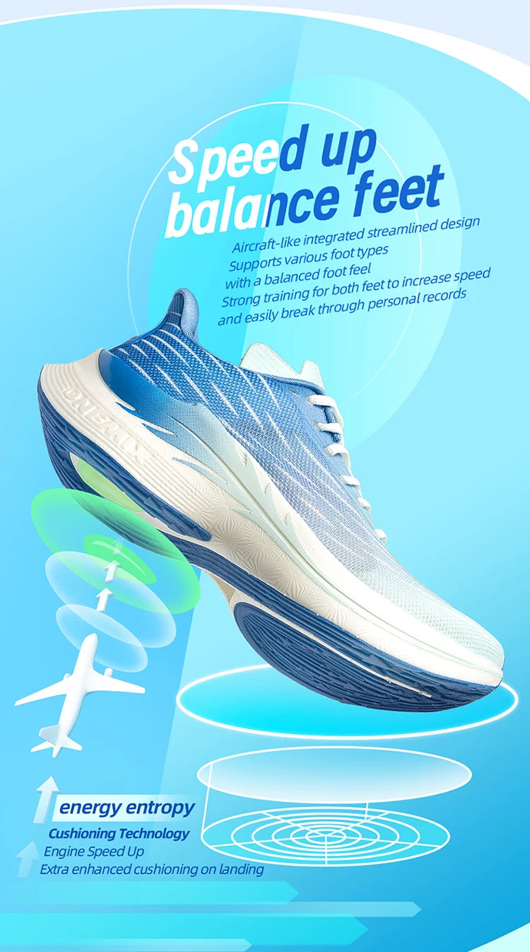 ONEMIX 2024 Air cushion Running Shoes  Breathable Outdoor Sport Sneakers Lightweight Athletic Jogging Walking Shoes