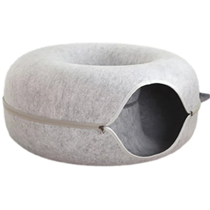 Cat Donut Tunnel Bed - Peppeuk Ltd