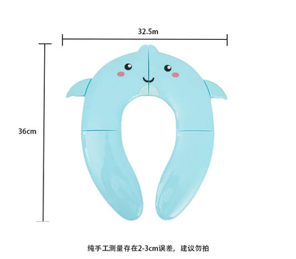 Baby Travel Folding Potty Seat toddler portable Toilet Training seat children urinal cushion children pot chair pad /mat