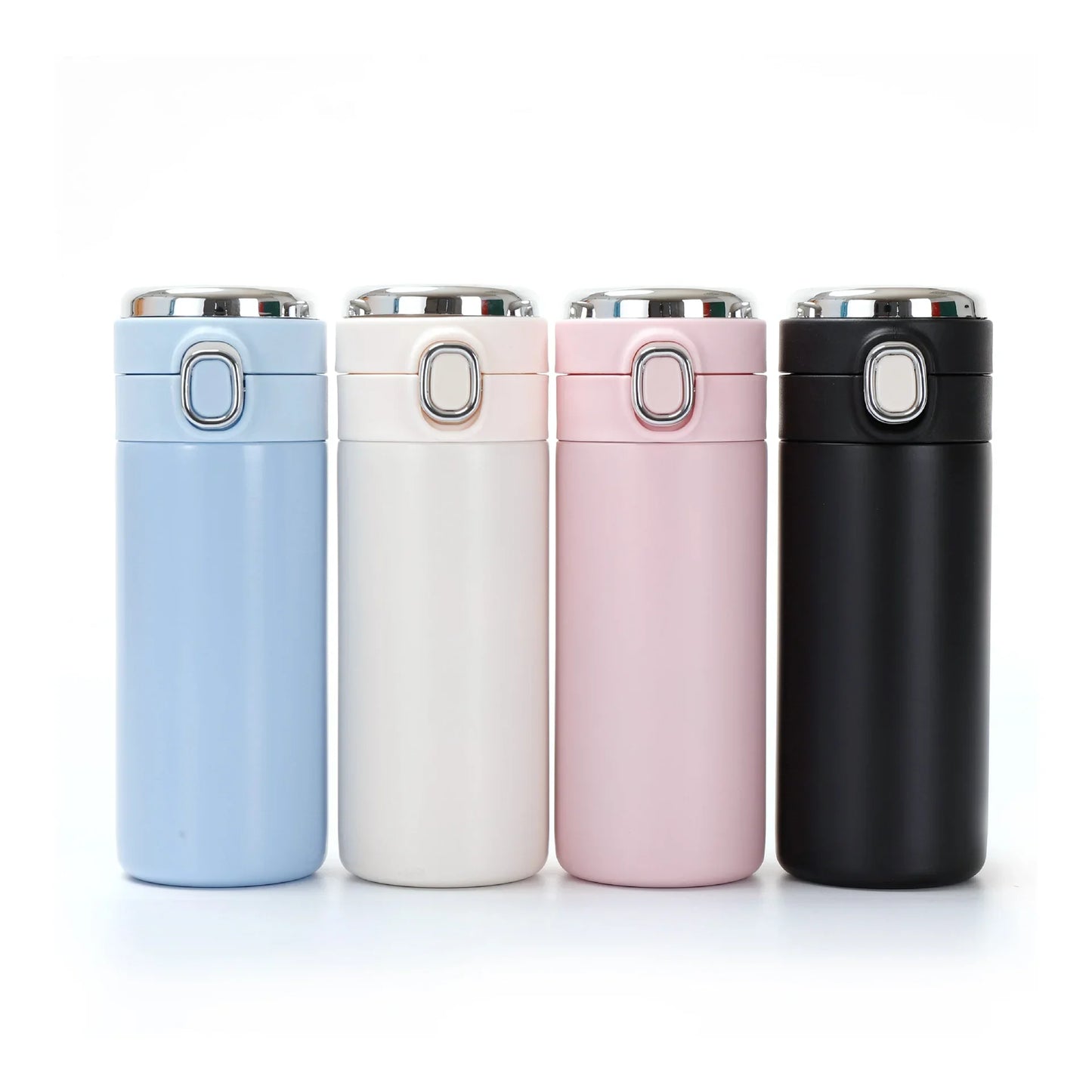 Stainless Steel Smart Thermos Mug, Mini Water Cup with Filter, Portable Leak Proof, Vacuum Tea Cup, Coffee Bottle