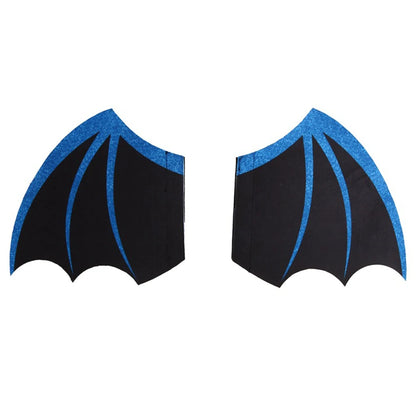 Halloween Vampire Disguise Clothing Child Disney Junior Vampirina Dress with Wings Gloves Girls All Saints' Day Kids Costume